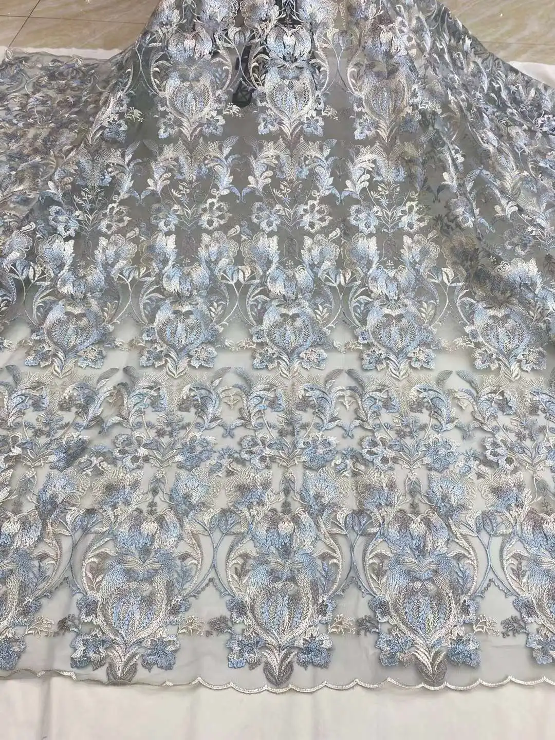 

Изысканная вышивка кружева Африканское кружево вышивка сетка Сделай Сам высококачественное платье юбка вечернее платье Ткань 5 ярдов