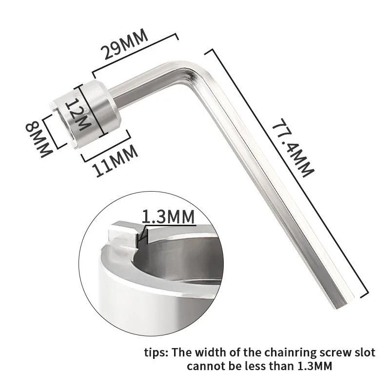 HOUSON Chiave Per Corona Bicicletta In Acciaio Inox, 9/10 Mm, Per Mountain Bike E Bici Da Corsa