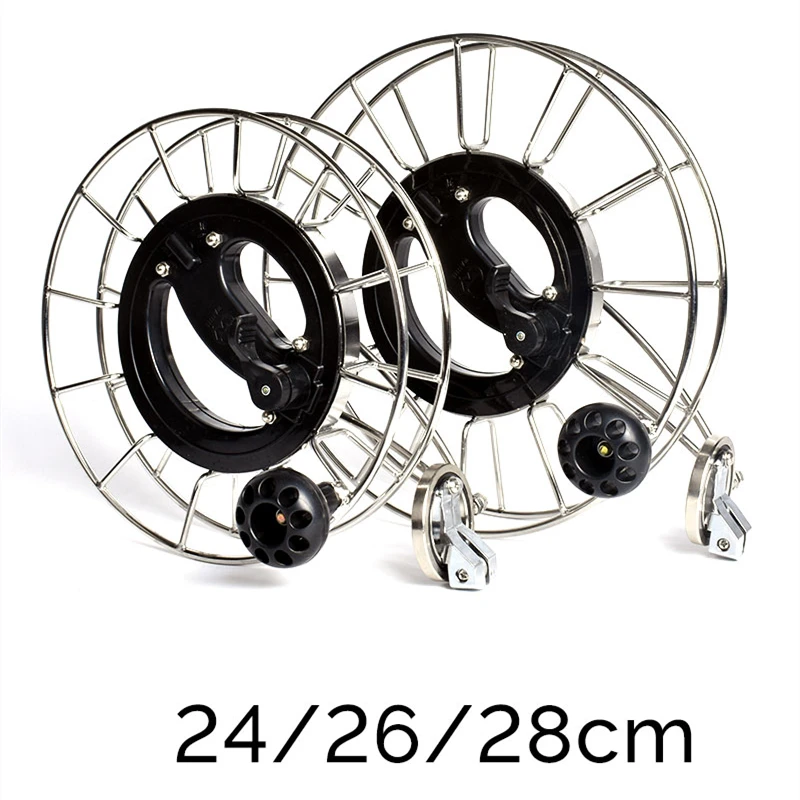 28 cm große Drachenrolle für Erwachsene, Drachenrad, Edelstahlrolle, professionelle Drachenfabrik, Kevlar-Linie, starke Drachen, Outdoor-Spielzeug – Detail 1
