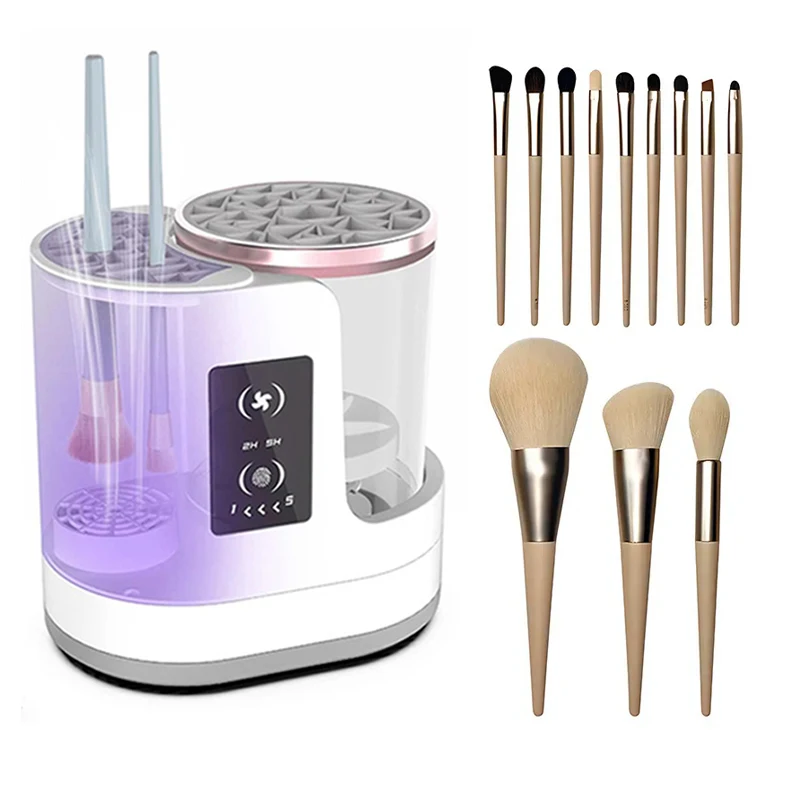 Automatic Makeup Brush Cleaner Electric Makeup Brush Quick Dry Cleaning Tool Makeup Remover Brow Pencil Brush Special Cleaner