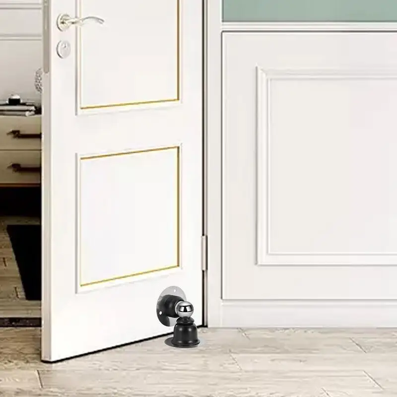 Anti-Collision Door Stop Stainless Steel Ultra-Short Door Suction Erosion-Resistant Stop Stopper For Home And Offices Use