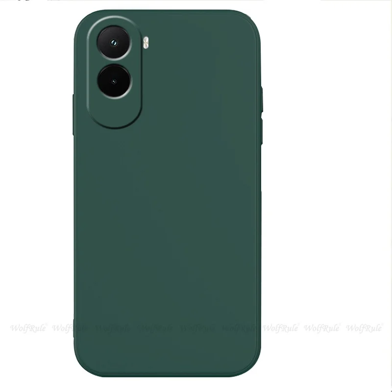 Shockproof Liquid Silicone Phone Back Bumper TPU Soft Case Cover