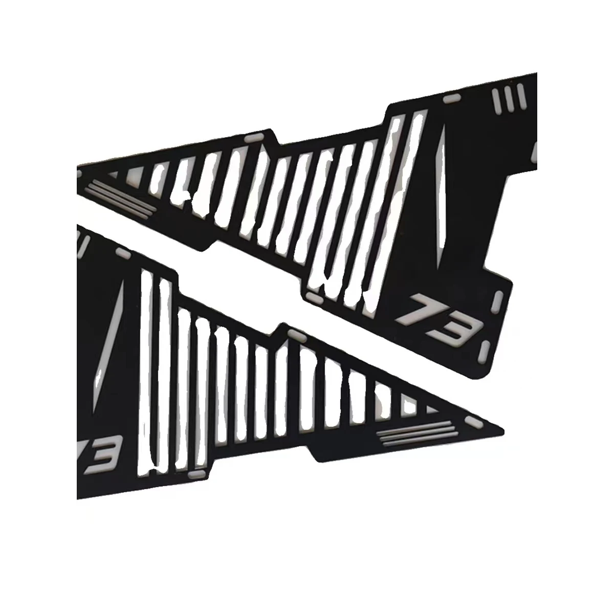 For SUPER73 Super 73 RX RX 73 Modification Rear Triangle Decorative Carbon Steel Baffle Side Left Right Panel Accessory