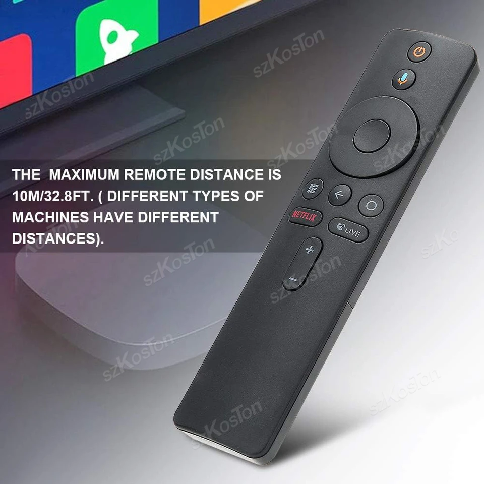 Voice Remote For Xiaomi Mi Box S & Mi TV Stick - XMRM-006 With Silicone Cover