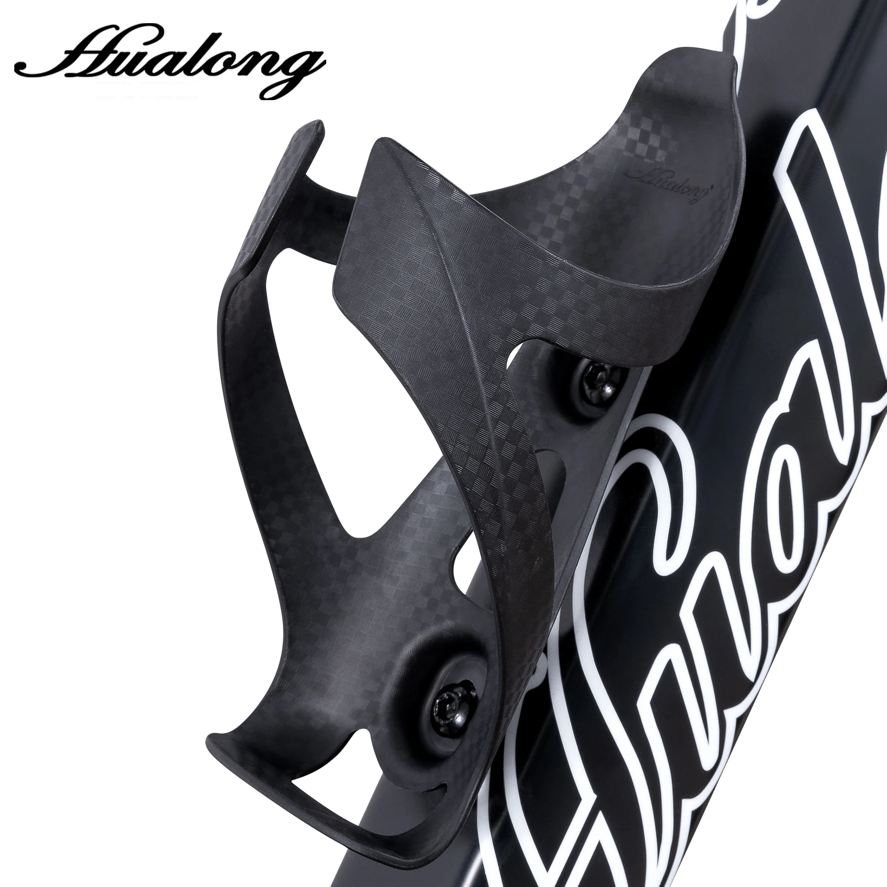HUALONG Bike Water Bottle Holder Nylon Add Carbon Fiber Water thumbnail 4