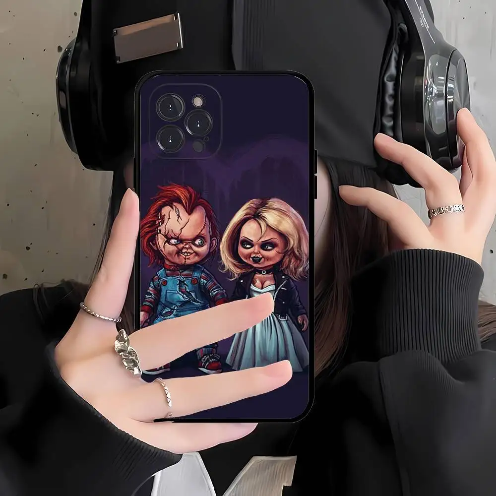 Horror Movie-Inspired Chucky Doll Soft Silicone Phone Case Cover