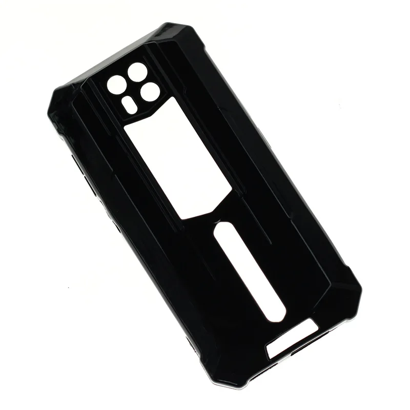 Black Silicone Protective Back Shell - Soft TPU Case