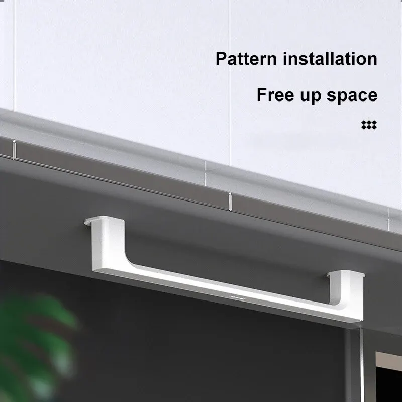 Small Size Towel Rack 1pc Bathroom Punch-free Towel Bar Simple Creative Bathroom Rack towel rack