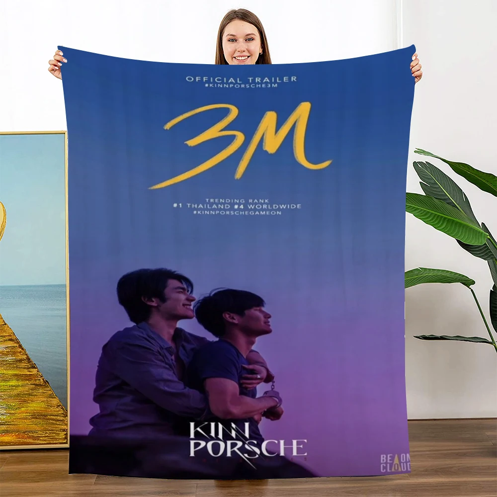 

KinnPorsche Theseries Blanket 3D Print Blankets Soft For Beds Home Textiles Luxury Adult Gift Warm Lightweight Flannel Blanket