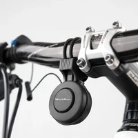Sonnette électrique de vélo, Rechargeable par USB, pour vtt, Scooter, vélo de route, klaxon de guidon, 4 Modes d'alarme sonore, accessoires de cyclisme 5