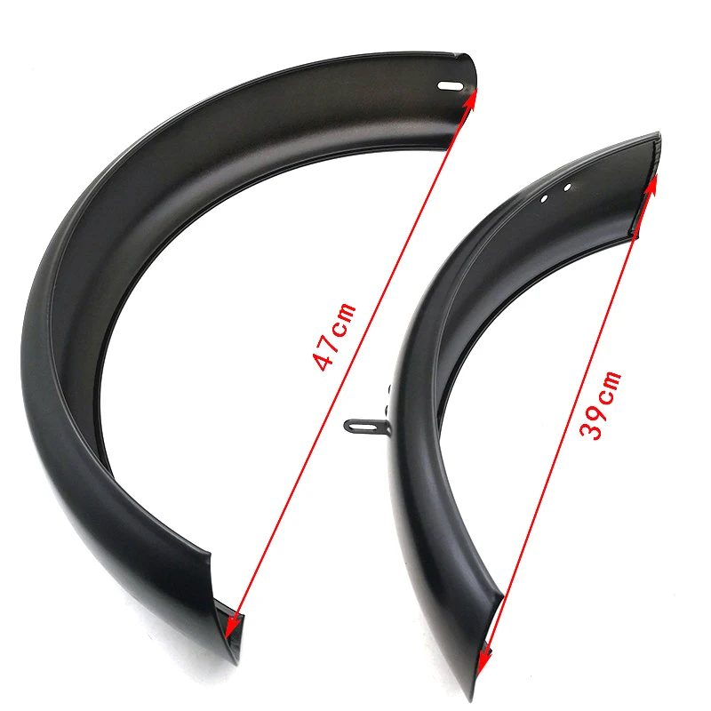 Garde-boue 16 Pouces Pour Vélo électrique Pliant Et Fat Bike - Largeur 3.0 - Neuf