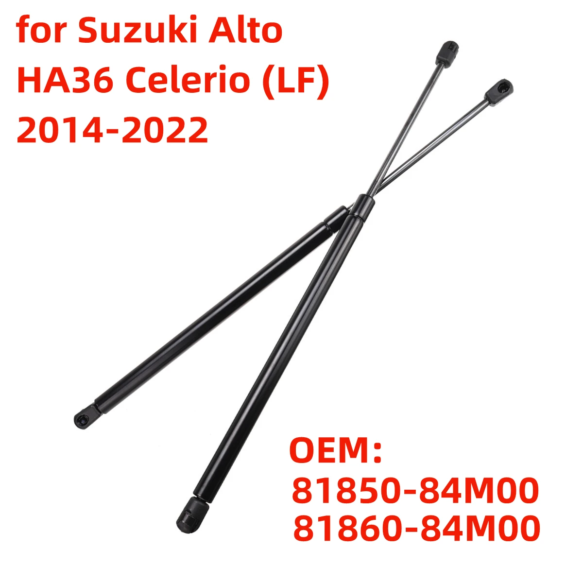 Car Rear Trunk Portellone Coperchio Gas Strut Spring Shock Damper Lift Support Rod Bar Per Suzuki Alto Ha36 Celerio (Lf) 2014-2022