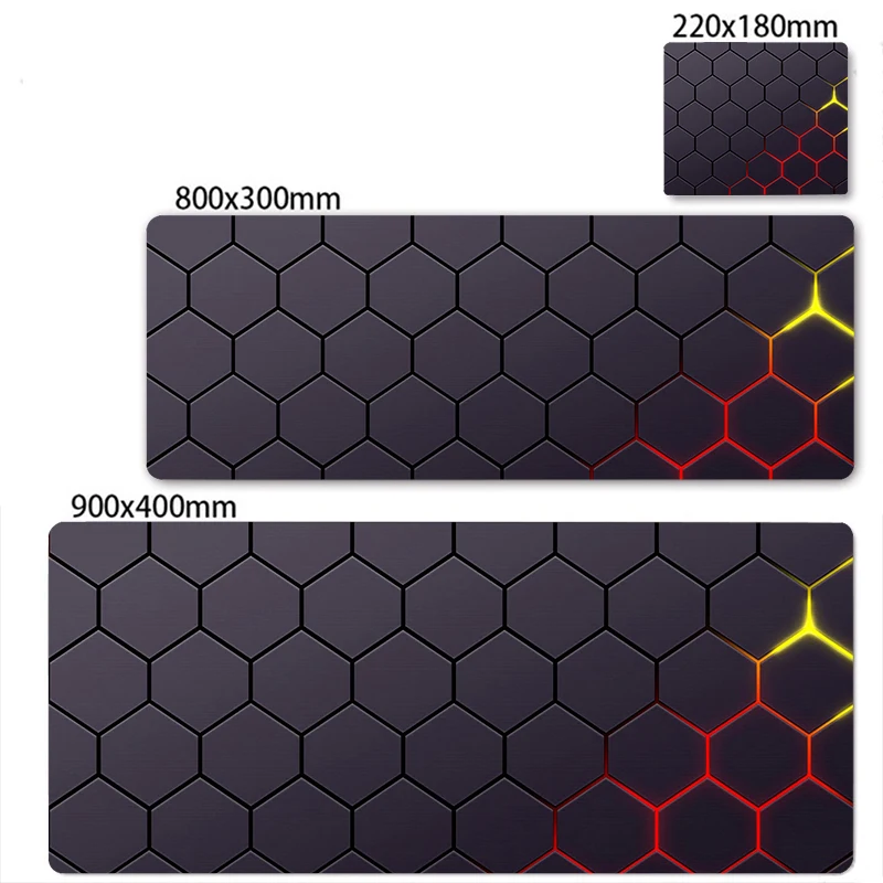 thumbnail image 1 of Accesorios geométricos para juegos, alfombrillas para ratón, ordenador portátil, Gamer, alfombrilla para ratón extendida, alfombrilla grande para ratón de Anime, teclados de goma, alfombrilla para mes, 1 of 5