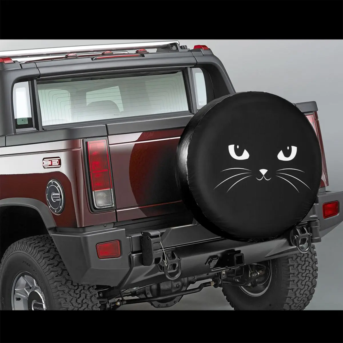 Cartoon Black Cat Spare Tire Cover for Jeep Pajero Eye Car Wheel Protectors  Accessories 14-17 Inch Inch AliExpress