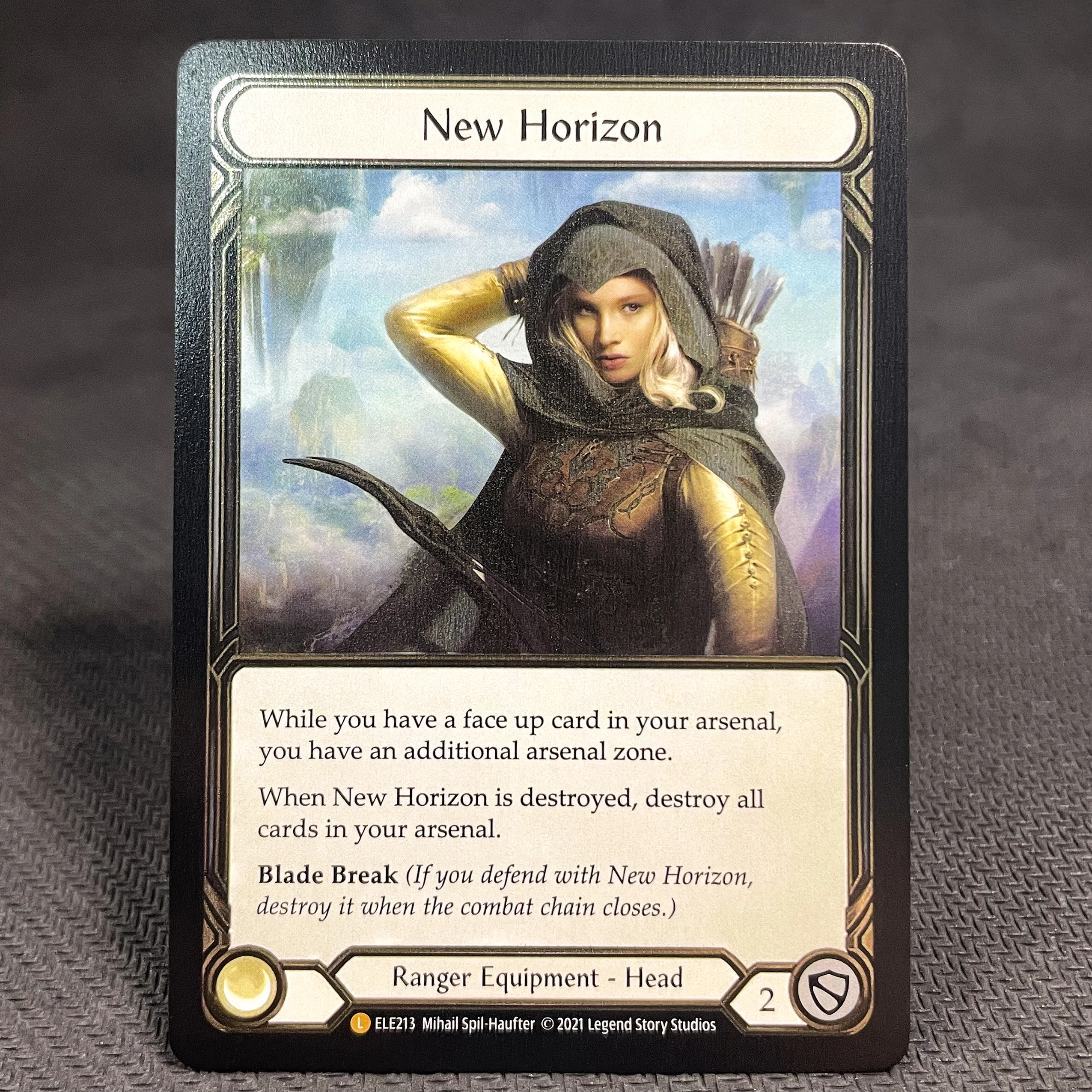 FAB Proxy Card Cold Foil Collection Cards New Horizon