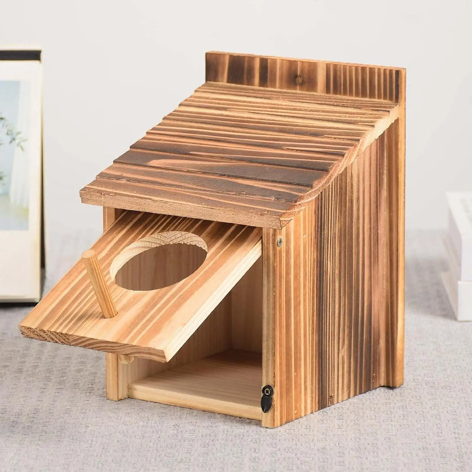 Outdoor Bird House Bluebird House Hanging Birdhouse for Window Balcony Patio