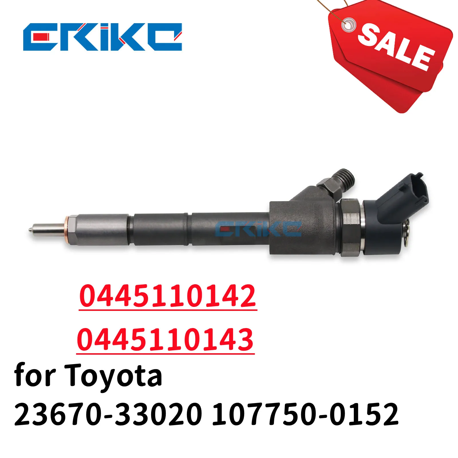 

0445110142 Common Rail Injector 0 445 110 142 Diesel Sprayer 0445110143 0 445 110 143 ForToyota 23670-33020 107750-0152