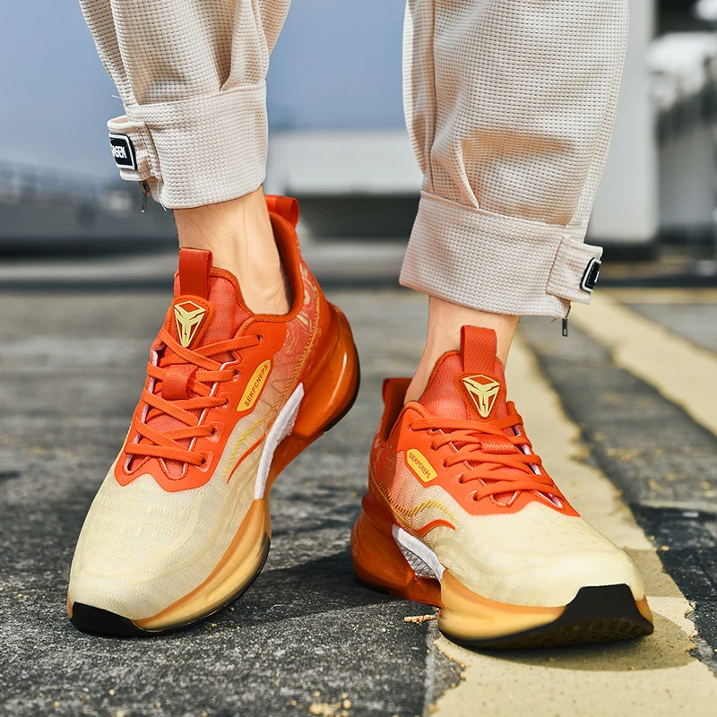 Running Shoes Men Sneakers Men's Casual Outdoor Popcorn Sports Shoes Road Running Shoes