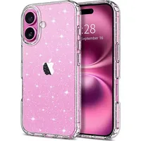 Glitter Clear Phone Case For iPhone 17 Air 16 15 14 13 12 11 Pro Max X XR XS Max 8 7 Plus Women Girls Soft Shockproof Cover 1