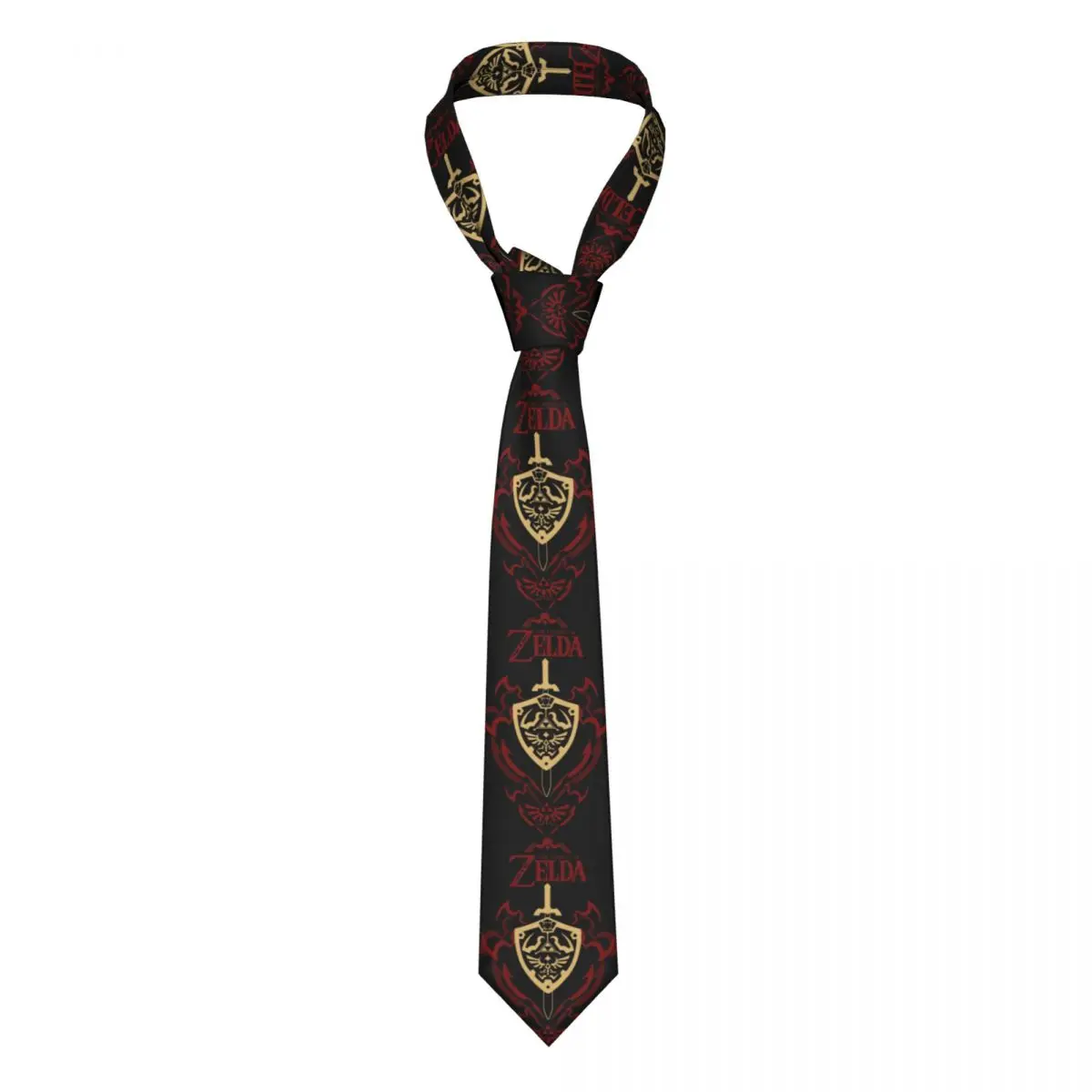 Personalizza La Leggenda Di Zeldas Tie Men Formale Clessidra Ocarina Silk Office Cravatte