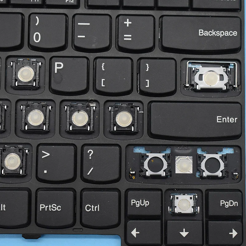 Replacement Keyboard Keys For Lenovo ThinkPad T440 Series Laptops - UK Layout, Non-Backlit (Used)