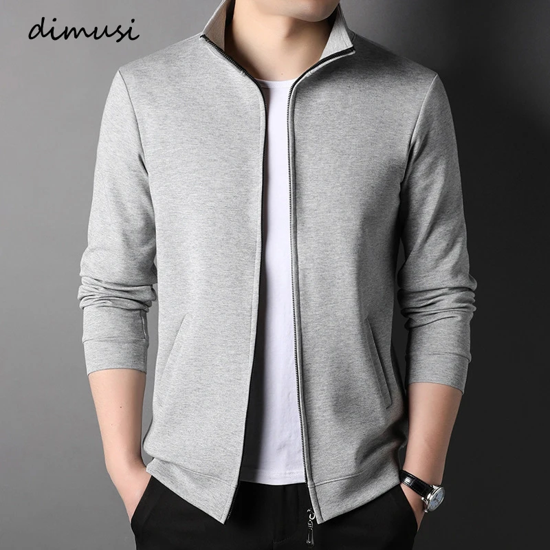

DIMUSI Men's Bomber Jackets Casual Male Outwear Windbreaker Sweatshirt Jackets Mens Slim Fit Sportswear Coats Brand Clothing