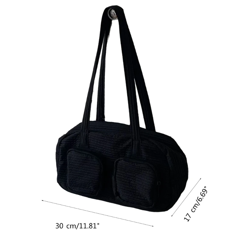 Korean Vintage Trendy Shoulder Bag Women Casual Handbag Y2k Streetwear
