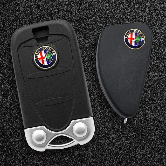 Premium Car Remote Key Stickers - Auto Emblem Decoration Decals, Set of 5/10