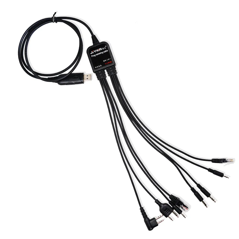 Фото 8 в 1, многофункциональный USB-кабель для программирования с CD-диском, портативная рация №5