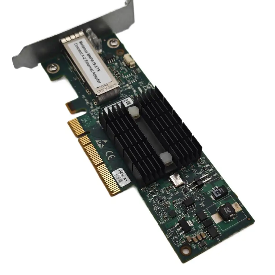 Carte Réseau Mellanox ConnectX-2 MHRH2A-XSR LP - Dual Port 10Gb, PCIe, Renew