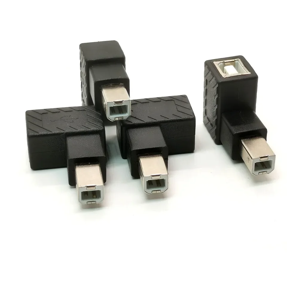 Connettore Dati Usb B Maschio Adattatore USB Tipo B Maschio A Tipo C Femmina - Cavo 30cm, Nero, Per Stampante/Scanner Cavo Stampante Usb-c