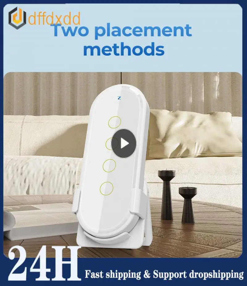 

Умный пульт дистанционного управления Tuya Smart Scene, сенсорный выключатель из закаленного стекла 2.5D для умного дома, с дистанционным управлением через шлюз