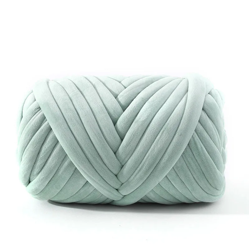 500g Super Velvet Chunky Yarn Thick Bulky Giant Thread White Bag for Hand Knitting DIY Arm Soft Big Blanket Carpet 5