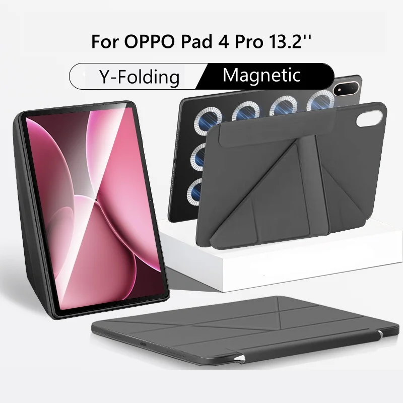 Ultra Slim Magnetic Detachable Tablet Cover, 13.2 Inch
