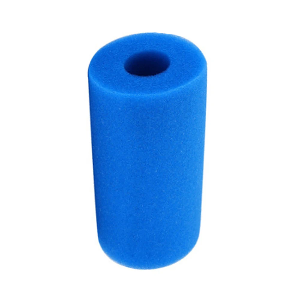 Swimming Pool Filter Reusable Washable Foam Cartridge Sponge Cleaner 10cmx20cm For Intex Type A