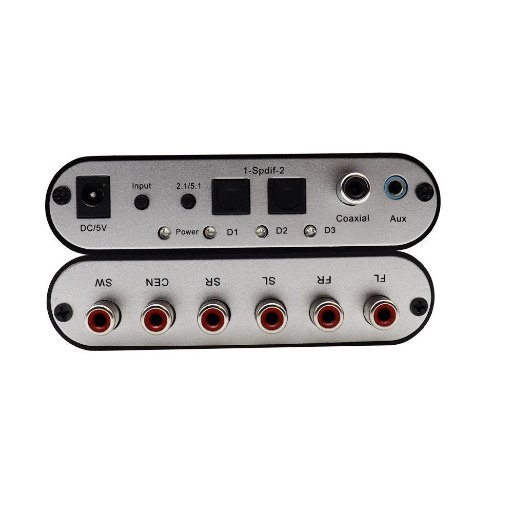 Audio Decoder 5.1 CH SPDIF to RCA