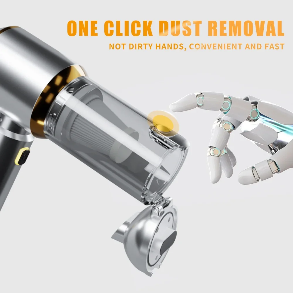 CENRR 998000PA Powerful Mini Vacuum Cleaner Cordless Portable Car Vacuum Cleaner for Home Appliance Handheld Blower Car