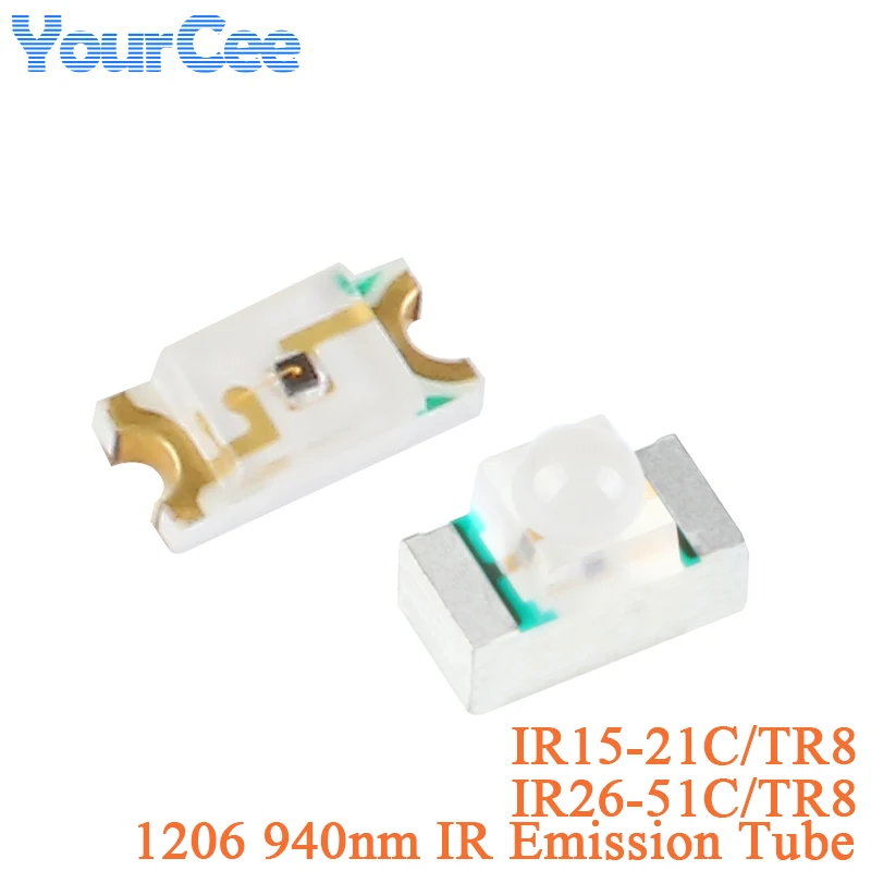 20pcsSMD1206IRInfraredEmitterIR1521CTR8IR2651CL110TR8LED