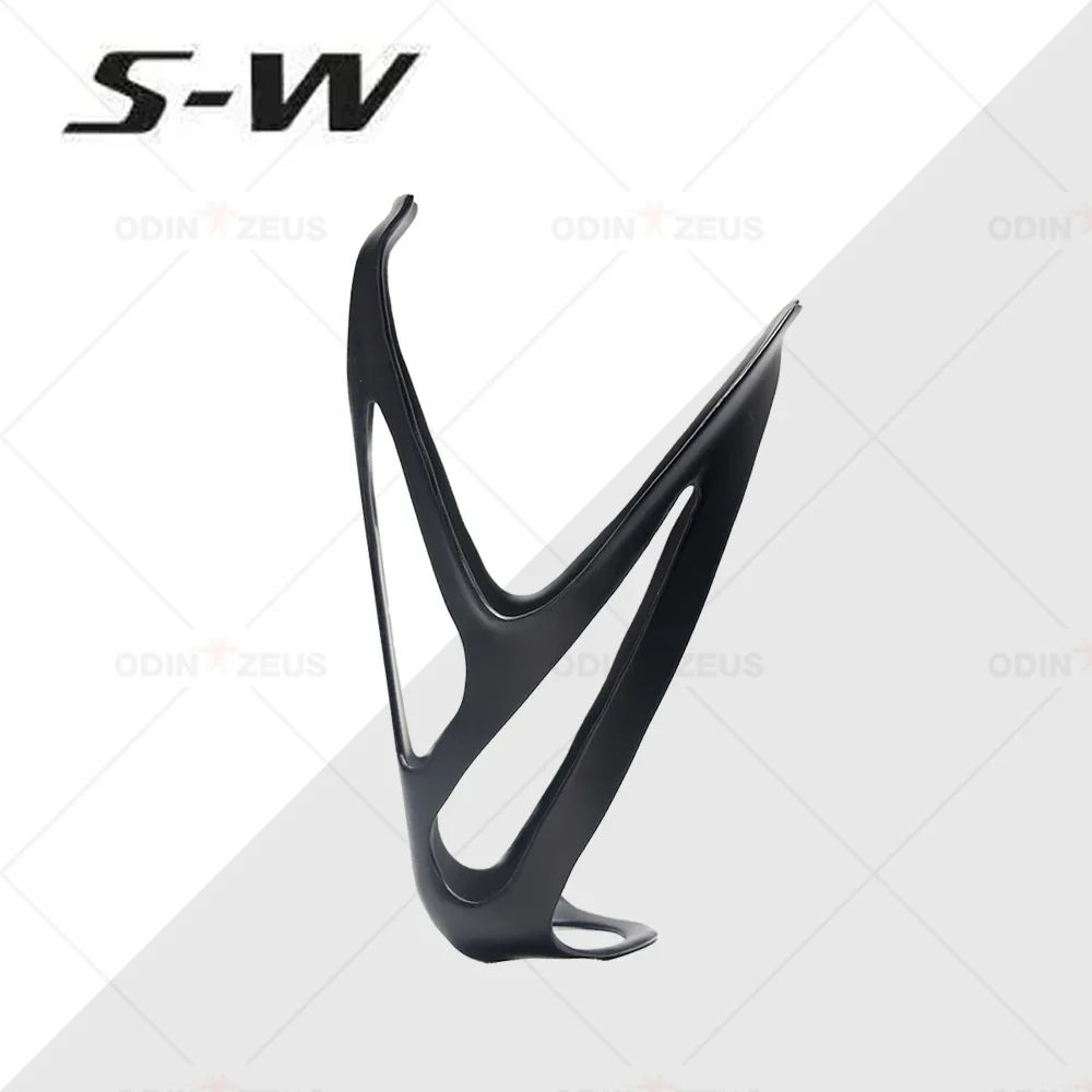 S-W Carbon Fiber Water Bottle Holder for Mountain/Road Bikes
