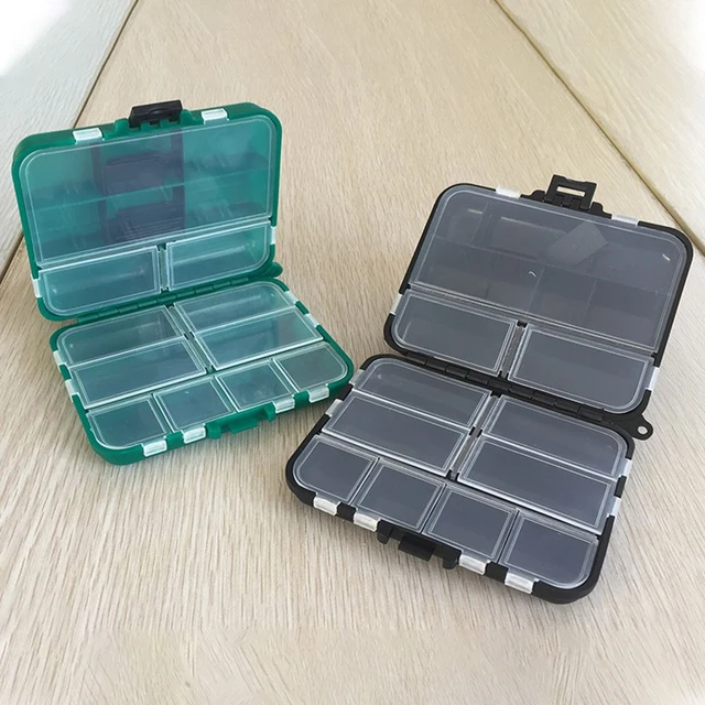 Portable Fishing Tackle Box Mini Storage Case Fishing Lure Hook