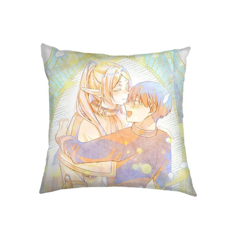 Frieren Beyond Journey's End pillow case 45x45cm High Quality Pillowcase Decorative Pillow Cover Wedding Decorative