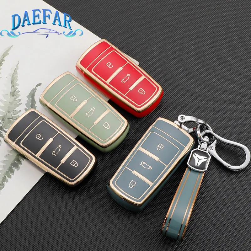 Neue TPU Auto Smart Remote Key Cover Fall Schlüssel bund für Volkswagen VW  CC Passat B6 B7 Passat 3c CC Maogotan Auto Styling Zubehör - AliExpress