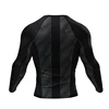 New Boxing Rashguard MMA T-shirt+Shorts For Men 4PCS/Set Black Grappling Bjj Rash Guard Jiu Jitsu T-shirts Sport Tights Clothing 6