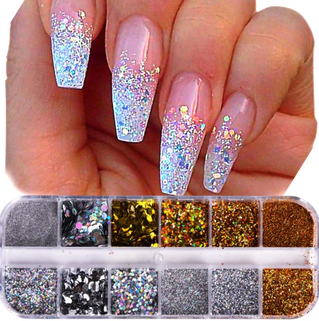 8Types of Platinum Shredded Tin Foil Nail Art Glitter Sequins Gold Silver Platinum Shredded Paper Foil Nail Art Deco Jewelry 8Types of Platinum Shredded Tin Foil Nail Art Glitter Sequins Gold Silver Platinum Shredded Paper Foil Nail Art Deco Jewelry