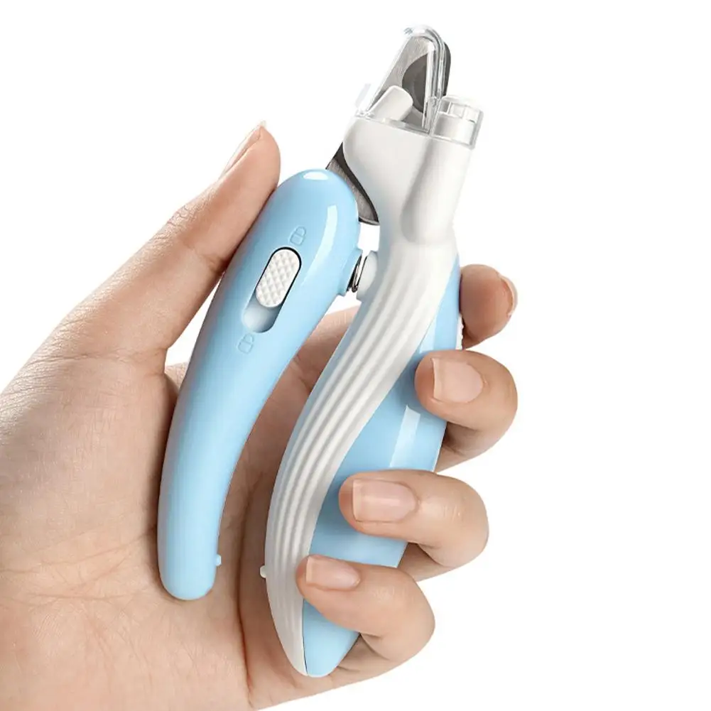 

Professional Pet Nail Clipper With Ultra Bright LED Light Whale Shape Nail Scissors Claw Trimmer Tool Pet Grooming Supplies