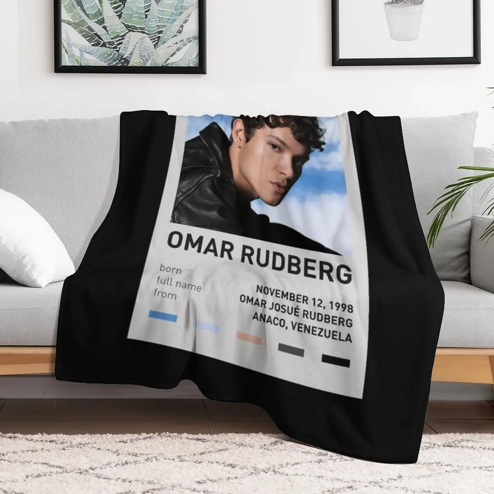 Omar Rudberg Throw Blanket Sleeping Bag Flannels Bed covers Loose Blankets 5