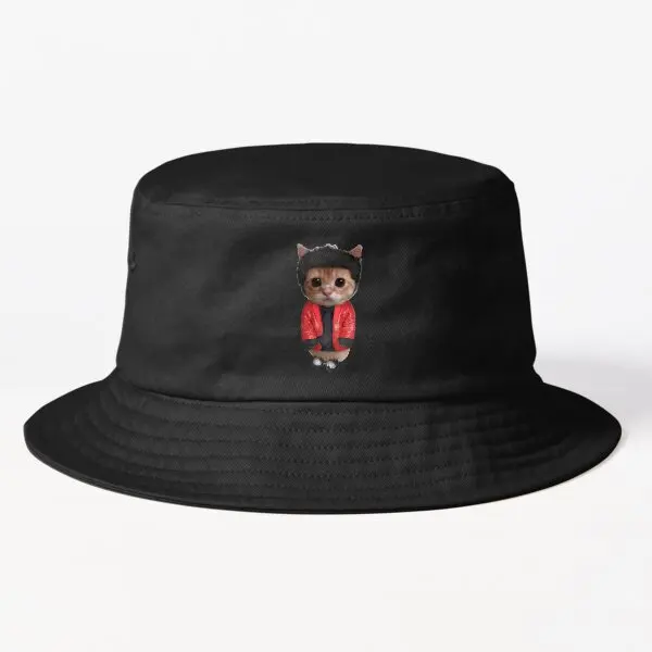 

Weeknd Cat Bucket Hat F2Mens Outdoor Casual Caps Women Boys Fish Sport Fishermen Spring Sun Hip Hop