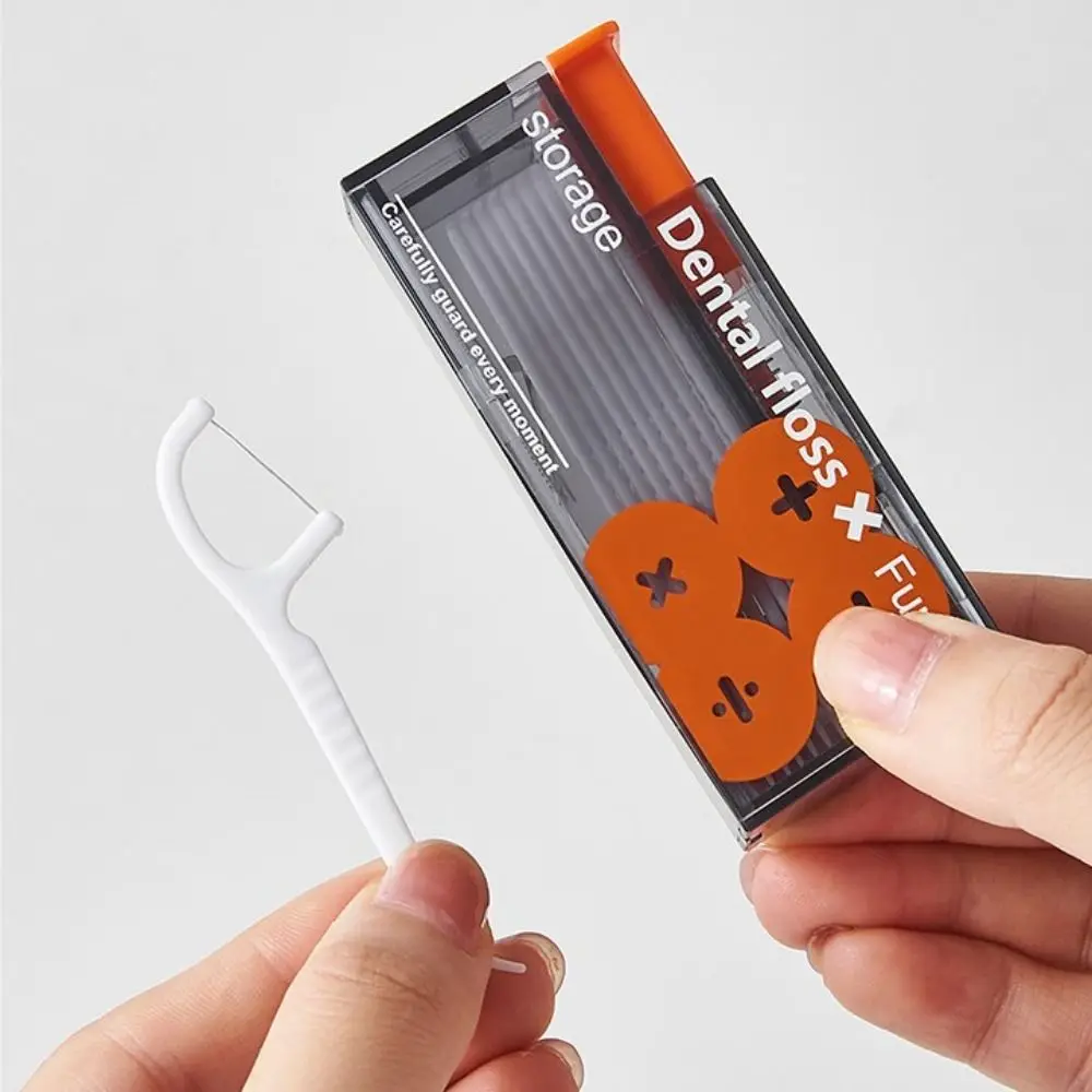 휴대용 자동 치실 보관함, 편리한 치실 디펜서, 정리함 구강 위생 관리, 여행용