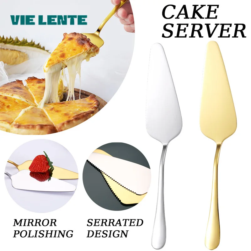 Cake knife cake spatula cake scraper cream spatula silicone spatula stainless steel 1pc