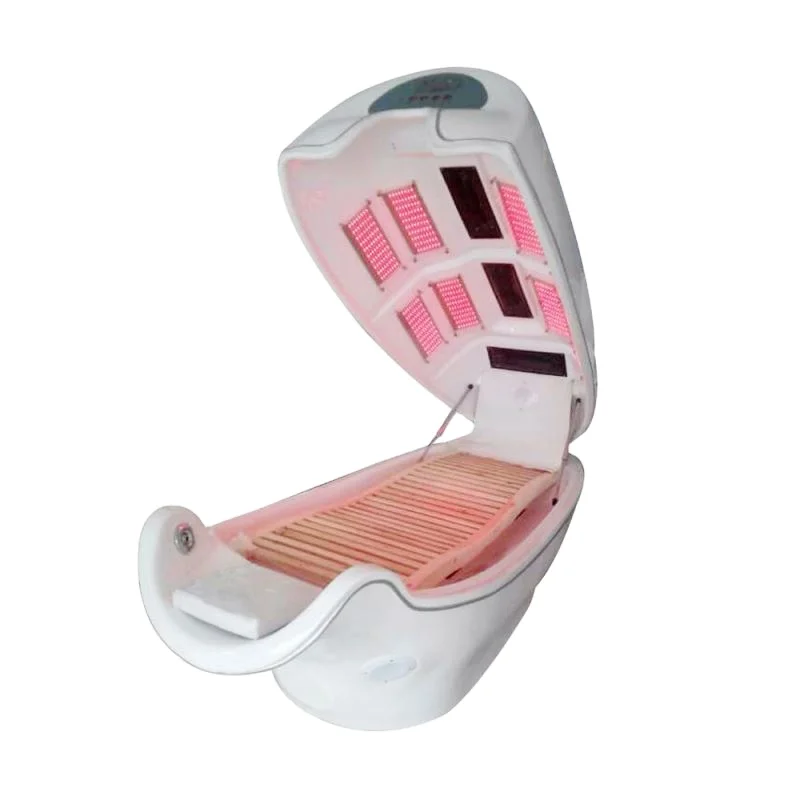 

Far Infrared Ozone Sauna Spa Capsule / LED Light Therapy Bed For Full Body Steam